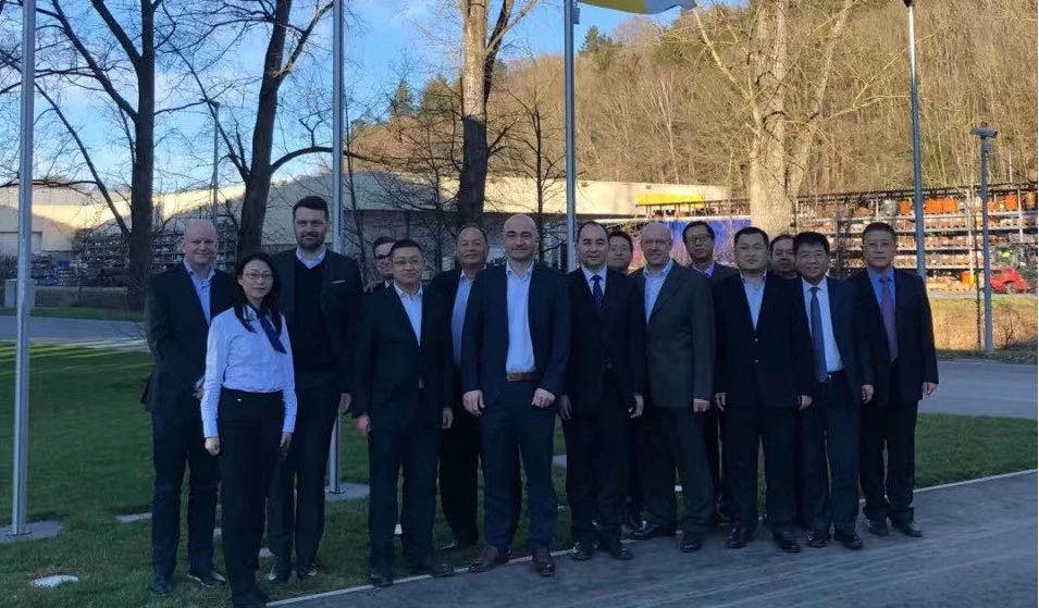 山西建投考察團赴德國利勃海爾集團考察交流