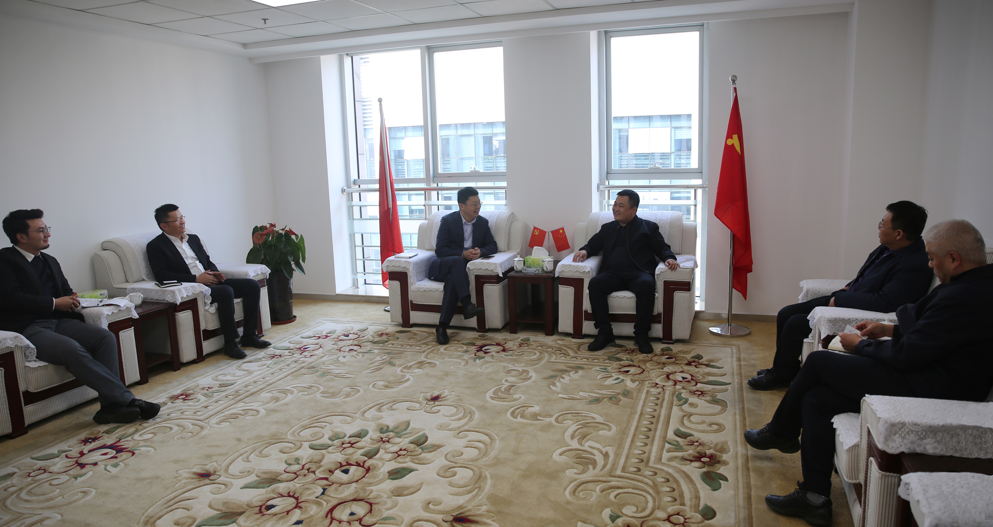 華為技術有限公司到訪山西建投