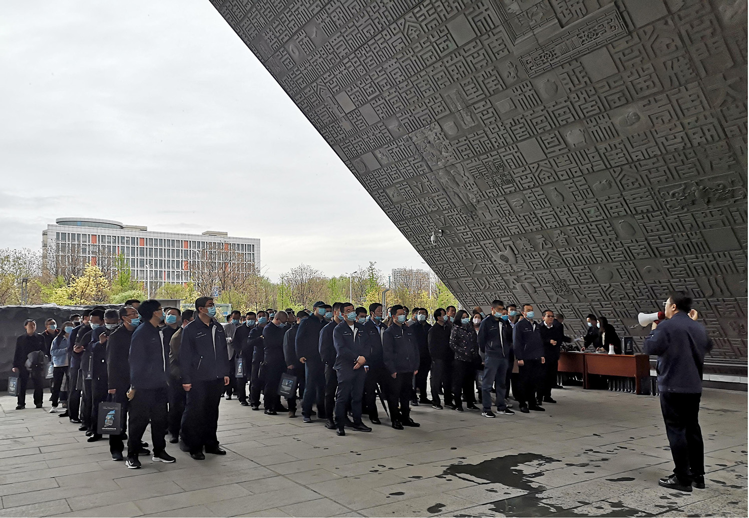 山西建投組織魯班獎觀摩活動