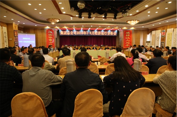 集團總公司召開1-4月經濟運行分析會
