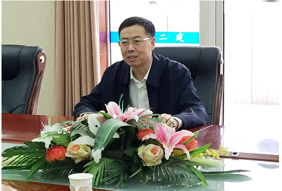白原平總經理在二公司調研時指出: 要大力加強市場開發,努力推進轉型業務開展,全力防范經營風險