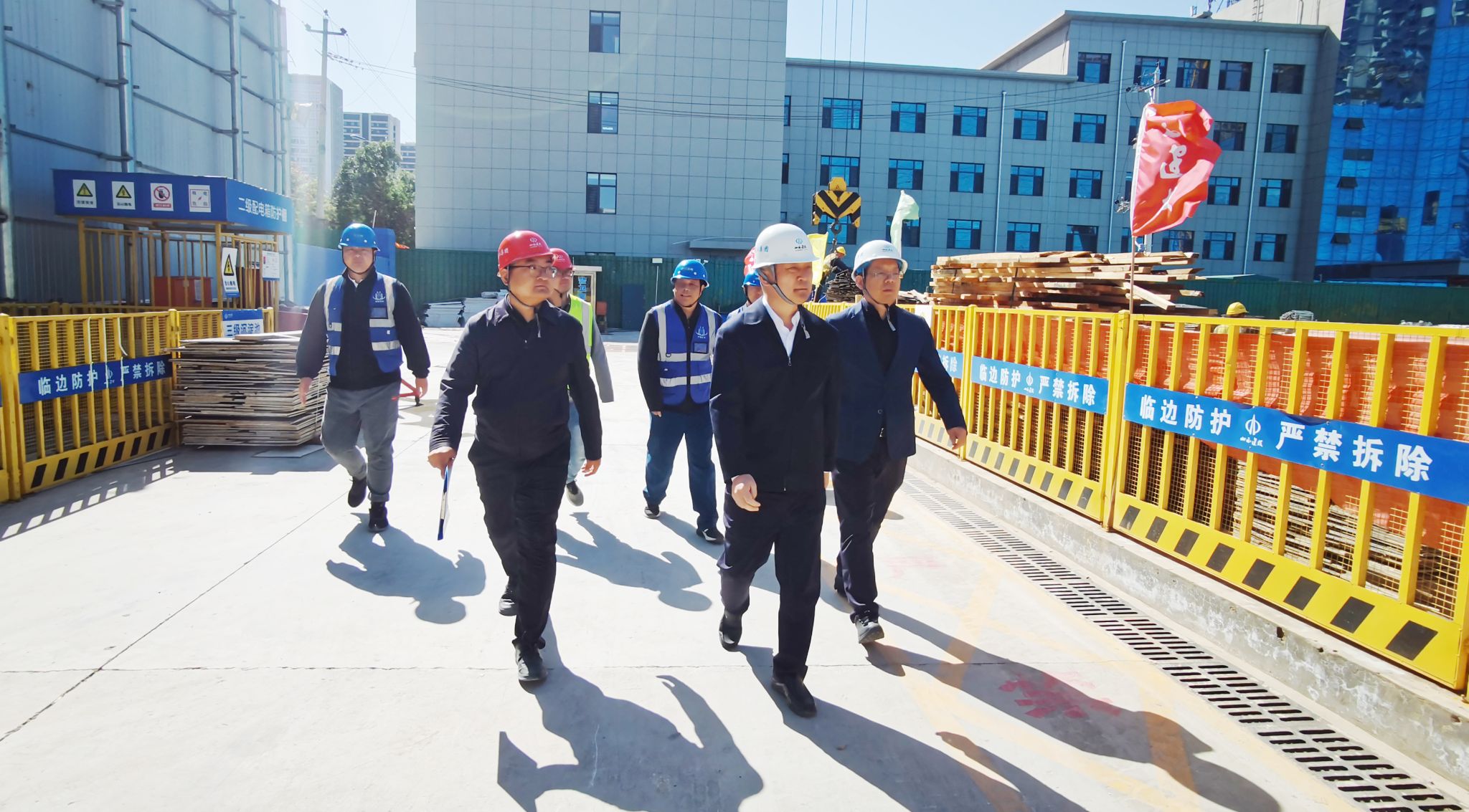山西建投集團領導深入一線開展安全生產帶班檢查