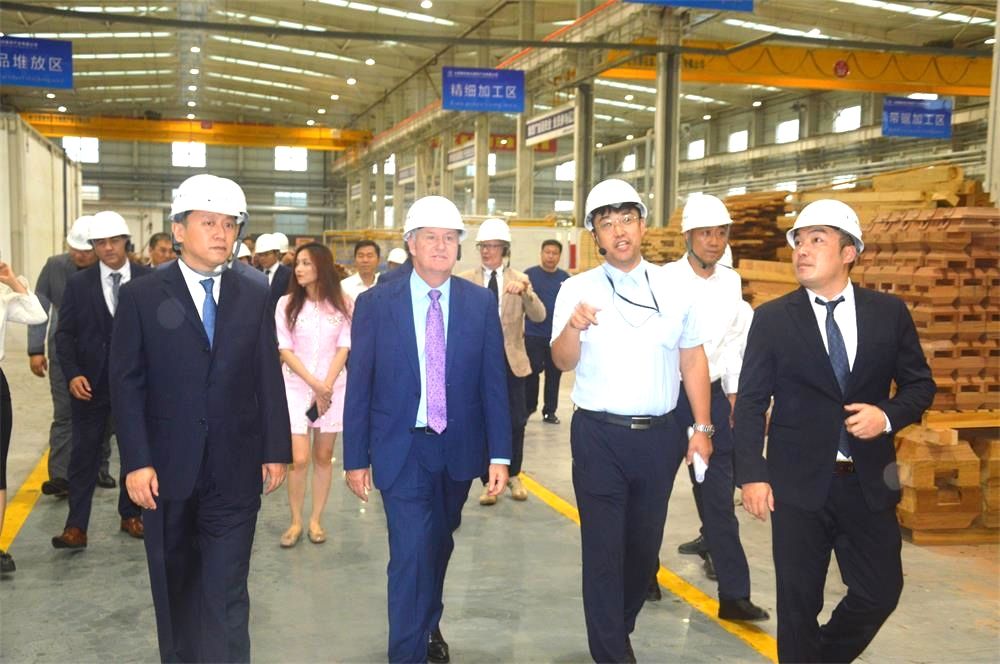 新西蘭前總理約翰·基一行考察山西建投建筑產(chǎn)業(yè)現(xiàn)代化臨汾園區(qū)